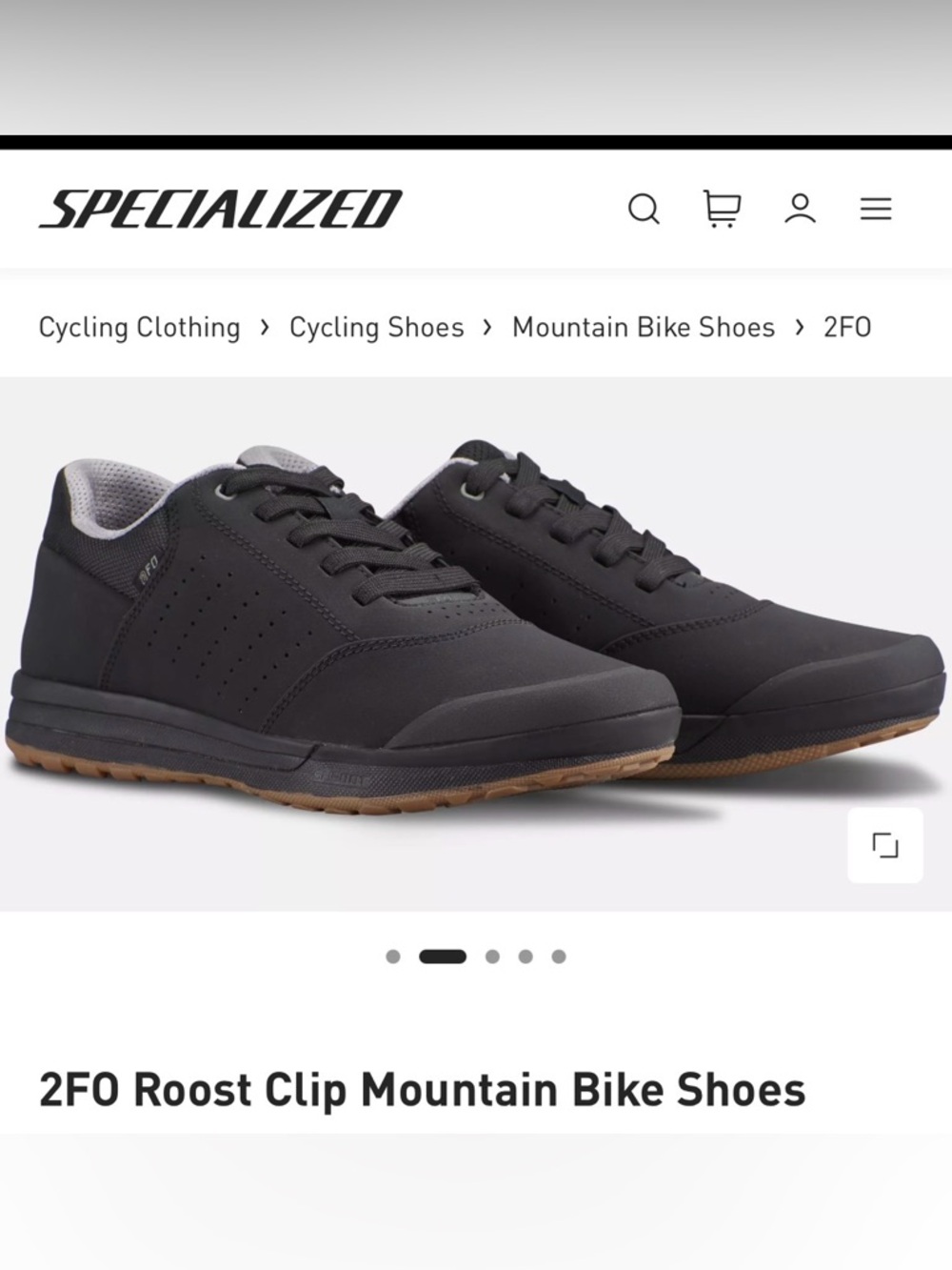 2FO Roost Clip Mountain Bike Shoes- specialized